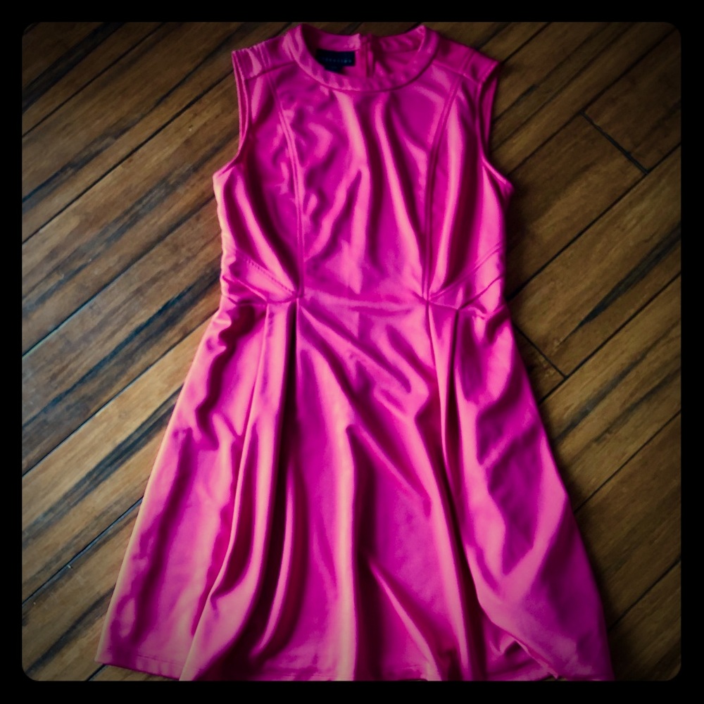 Attention hot pink dress